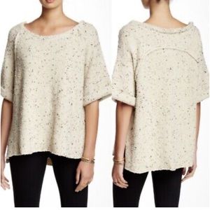 NWOT Free People Tweed Sweater
